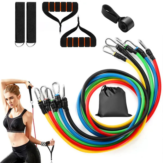 11 Piece Resistance Band Set